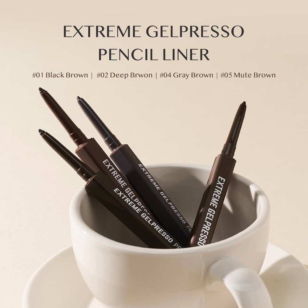 Clio Extreme Gelpresso Pencil Liner #2 Deep Brown