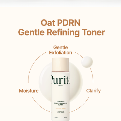 Purito Seoul Oat PDRN Gentle Refining Toner 200ml