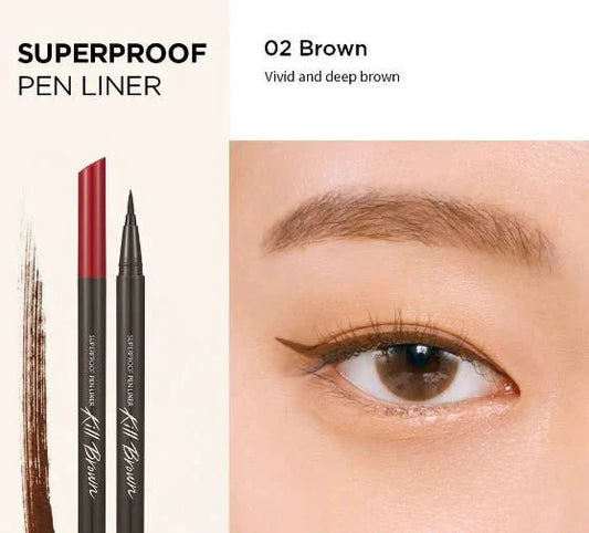 Clio Superproof Pen Liner #2 Brown