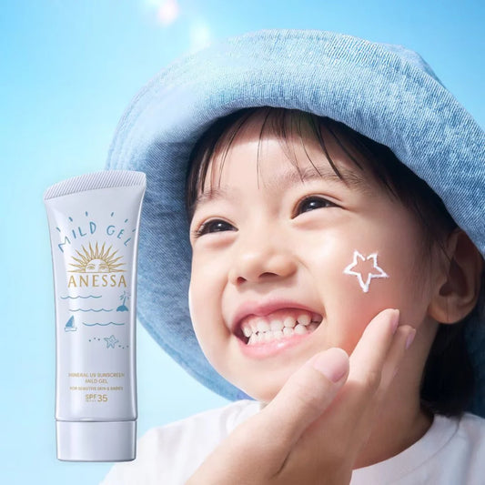 Anessa MINERAL UV SUNSCREEN
MILD GELFOR SENSITIVE SKIN & BABIES 90g