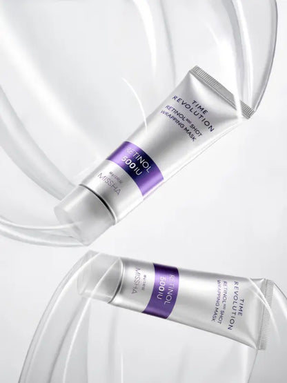 Missha Time Revolution Retinol 50p Shot Wrapping Mask 80g