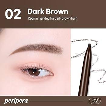 Peripera Speedy Skinny Brow #2 Dark Brown