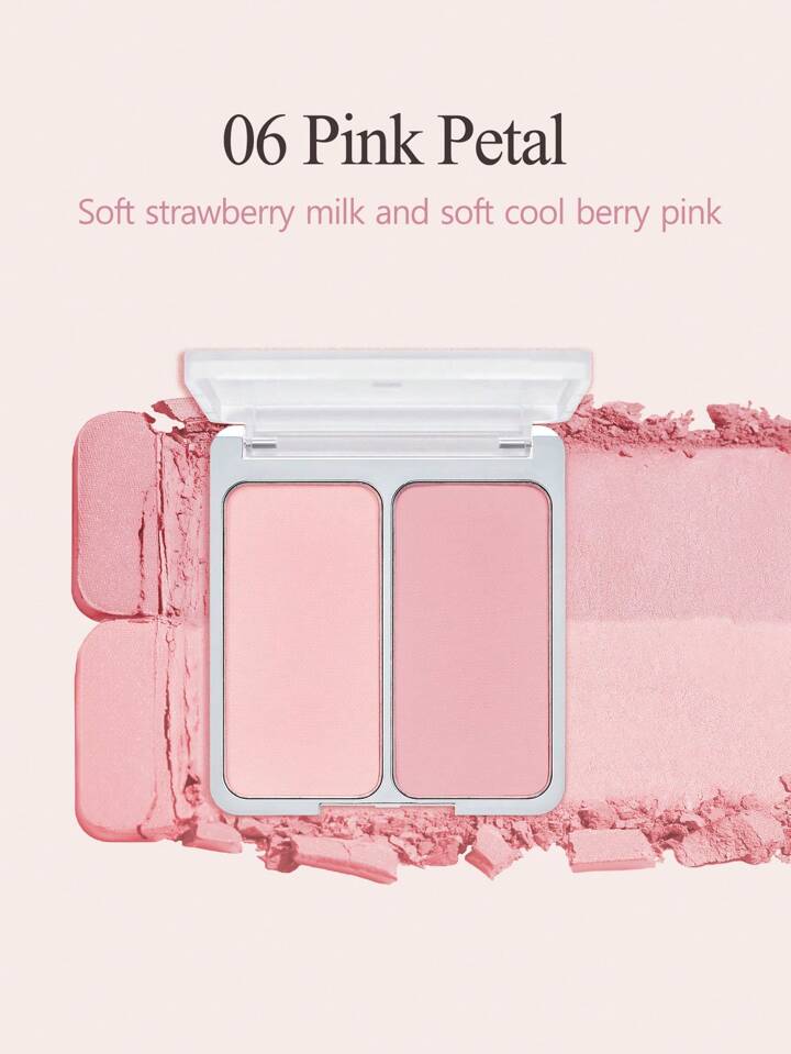 2aN Dual Cheek #6 Pink Petal