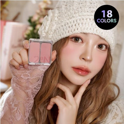 2aN Dual Cheek #6 Pink Petal