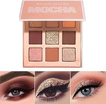 Beauty Glazed Eyeshadow Pallet #Almond