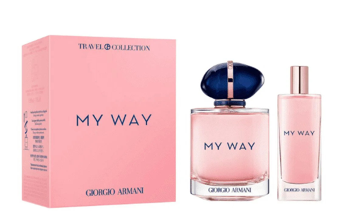 MY WAY EAU DE PARFUM, GIORGIO ARMANI SET 3FL.oz