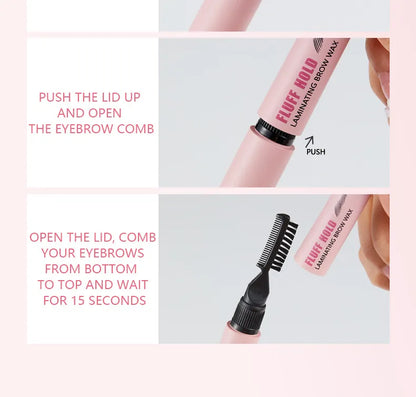 Pudaier Fluff & Hold Laminating Brow Wax (Eyebrow Shaping Gel 8g)