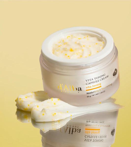 D’Alba Vita Toning Capsule Cream 55g