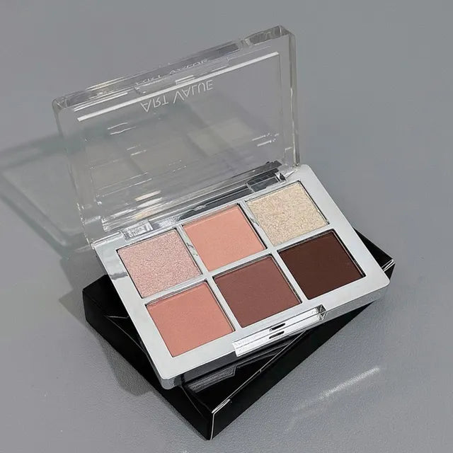 Art Value White Tea Silver Eyeshadow Pallette #1 Melon Milk Apricot