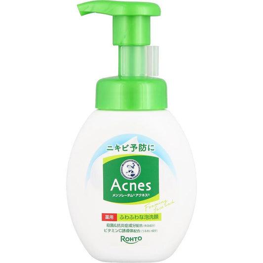 Rohto Mentholatum Acnes Foam Face Wash 160ml
