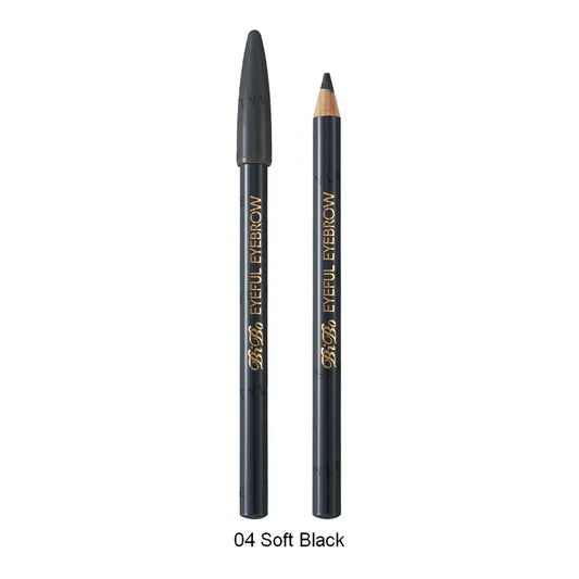 Elizabeth Bibo Eyeful Eyebrow Pencil  #04 Soft Black