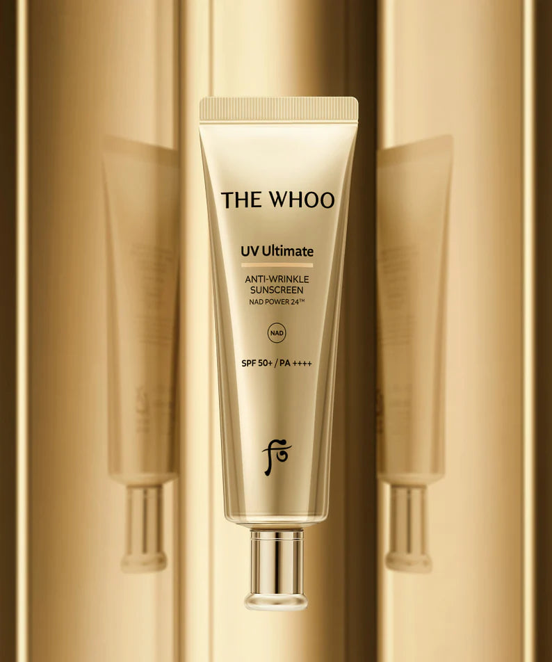 The Whoo UV Ultimate Anti-Wrinkle Sunscreen NAD POWER 24TM 50ml