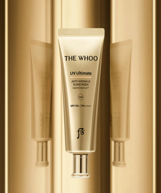 The Whoo UV Ultimate Anti-Wrinkle Sunscreen NAD POWER 24TM 50ml