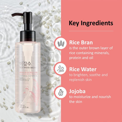 The Face Shop Rice Water Bright Light Facial Cleansing Oil 150ml