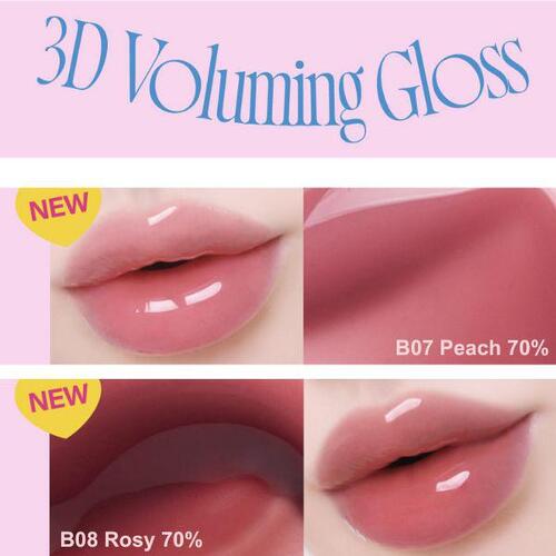 fwee 3D Voluming Gloss B07 Peach 70% 5.3g