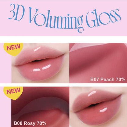 fwee 3D Voluming Gloss B07 Peach 70% 5.3g