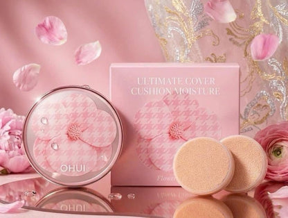 Ohui Ultimate Cover Cushion Moisture Flower Edition