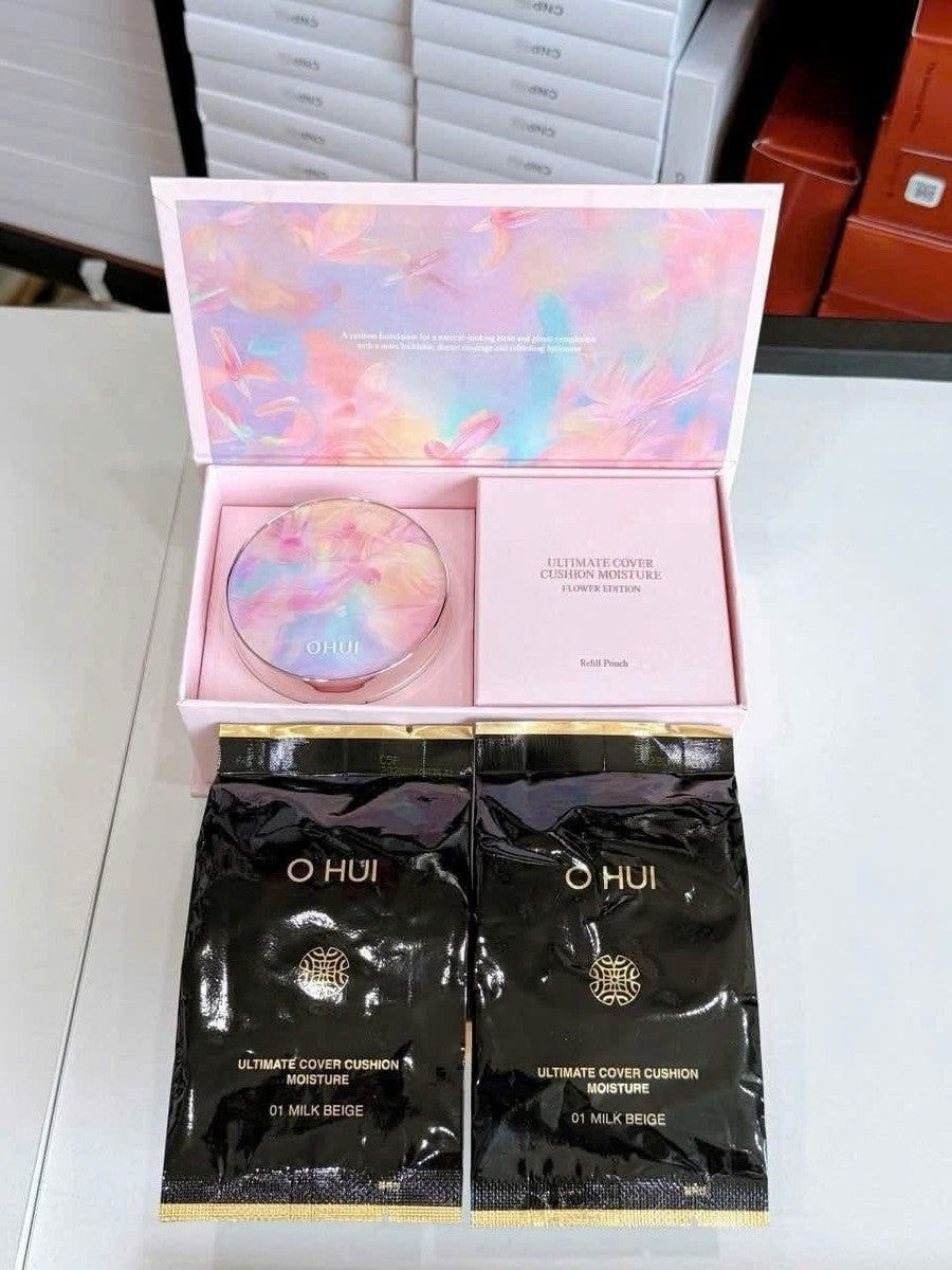 Ohui Ultimate Cover Cushion Moisture Flower Edition