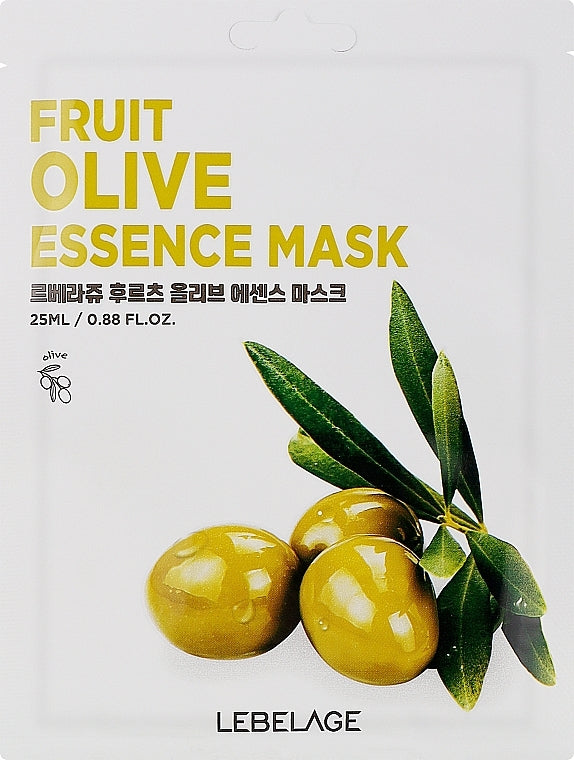 Lebelage / Face Care
Olive Oil Sheet Mask

Lebelage Fruit Olive Essence Mask