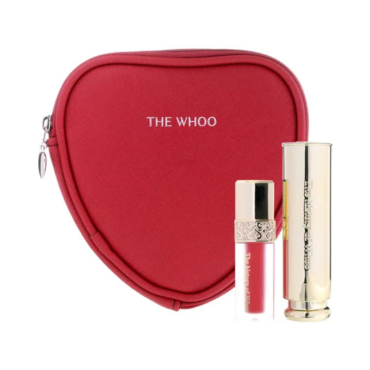 The History Of Whoo Gongjinhyang Mi Glow Lip Balm Special Set (Wine Red)