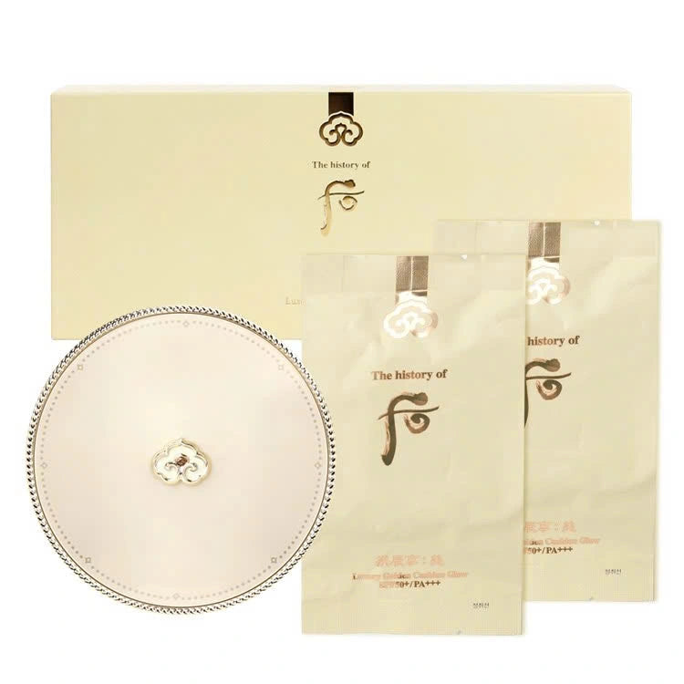 The History Of Whoo Luxury Golden Cushion Glow No.21 Special Set