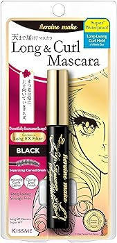 KISS ME Heroine Make Volume Up Mascara
Super Waterproof, 01 Jet Black. 0.2 oz