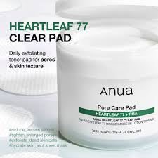 Pore Care Pad Heartleaf 77+ PHA 70 pads