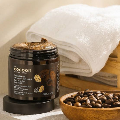 The Cocoon Original Vietnam Dak Lam Coffee Body Polish 200ml (Body)