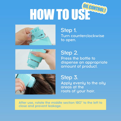 Dry Shampoo MLSMILE Leave-in Dry Shampoo Gel, Removing Oil from Hair