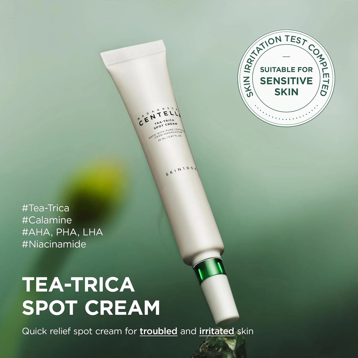 SKIN1004 Madagascar Centella Tea-Trica Spot Cream 20ml