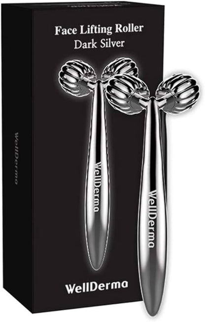 WellDerma Face Lifting Dark Silver Roller