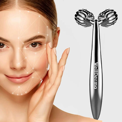 WellDerma Face Lifting Dark Silver Roller