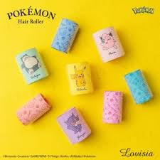 Lovisia Pokemon Hair Curler #Pikachu 2 pcs