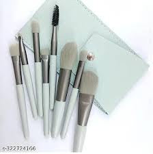 Xixi Make Up Brush Set #Light Green