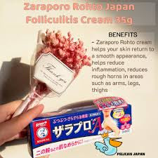 Rohto Mentholatum ZARAPRO Smooth Cream Upper Arm Cuticle soft scaly skin Silky