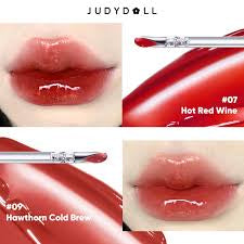 Judydoll Special Edition Ice Watery Lip Gloss #7 Hot Red Wine