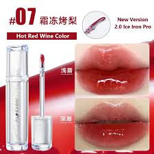 Judydoll Special Edition Ice Watery Lip Gloss #7 Hot Red Wine