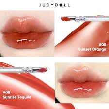 Judydoll Special Edition Ice Watery Lip Gloss #5 Sunset Orange