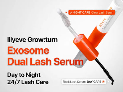 Lilyeve Grow:turn Exosome Dual Lash Serum For Thinning Lashes Special Care 8ml