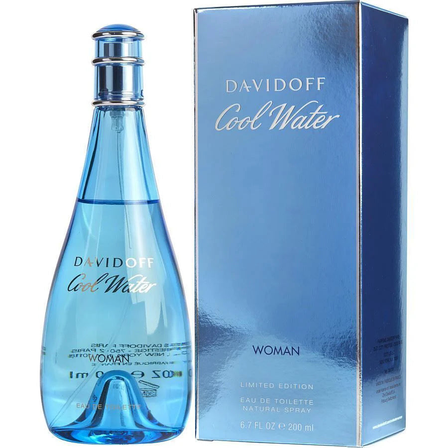 Davidoff Cool water woman 1.7oz edt (ladies)