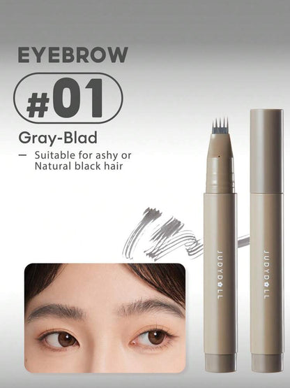 Judy Doll Liquid Eyebrow #01 Grey Black