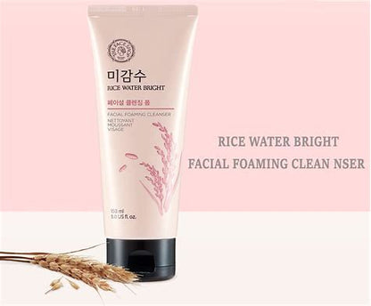 The Face Shop Rice Water Bright Facial Foaming Cleanser 150ml