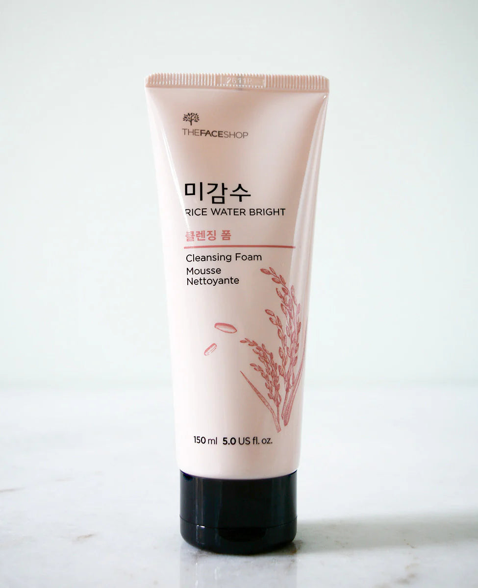 The Face Shop Rice Water Bright Facial Foaming Cleanser 150ml