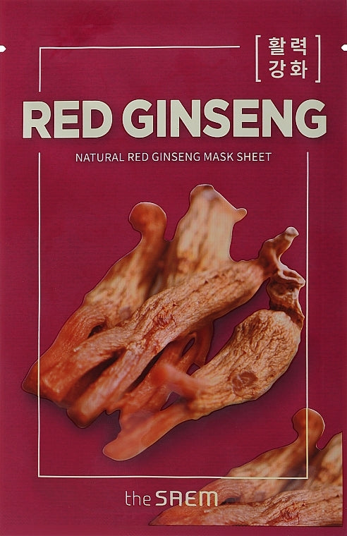 The Saem Natural Mask sheet (Red Ginseng)