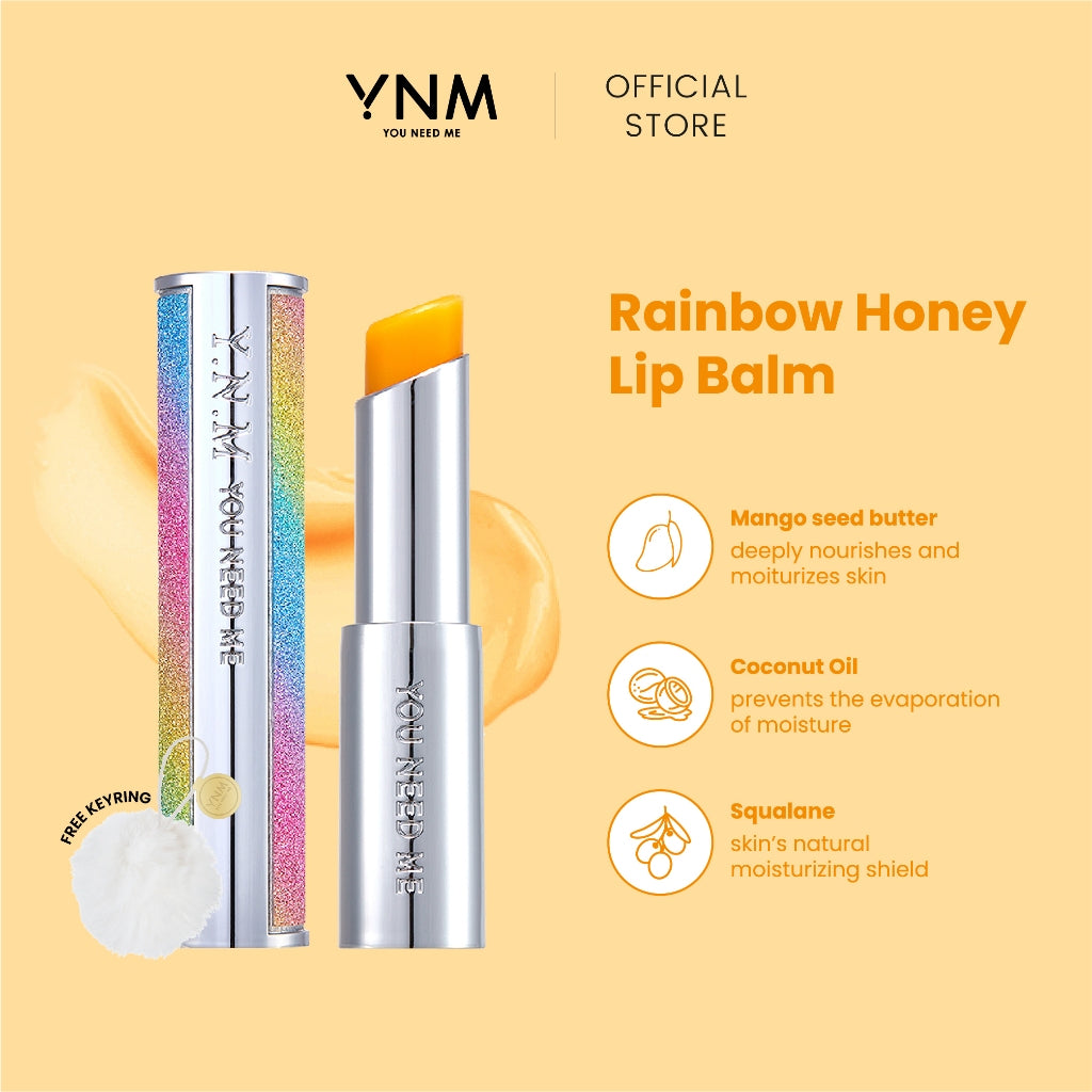 YNM Rainbow Honey Lip Balm