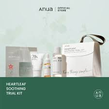 Anua Heartleaf Soothing Trial Kit 4-Step Perfect Daily Routine