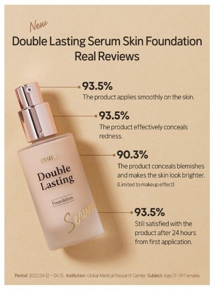 Etude Double Lasting Skin Serum Foundation Neutral Vanilla 17N1