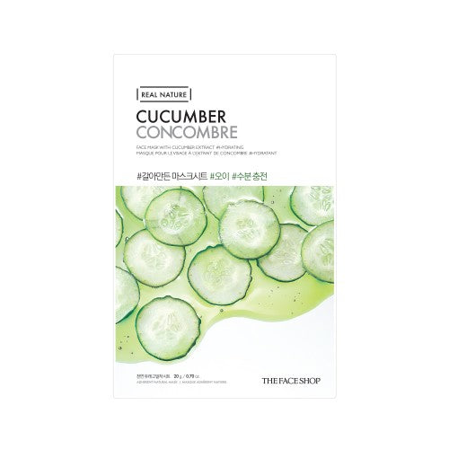 The Face Shop Real Nature Mask 1 pc Cucumber